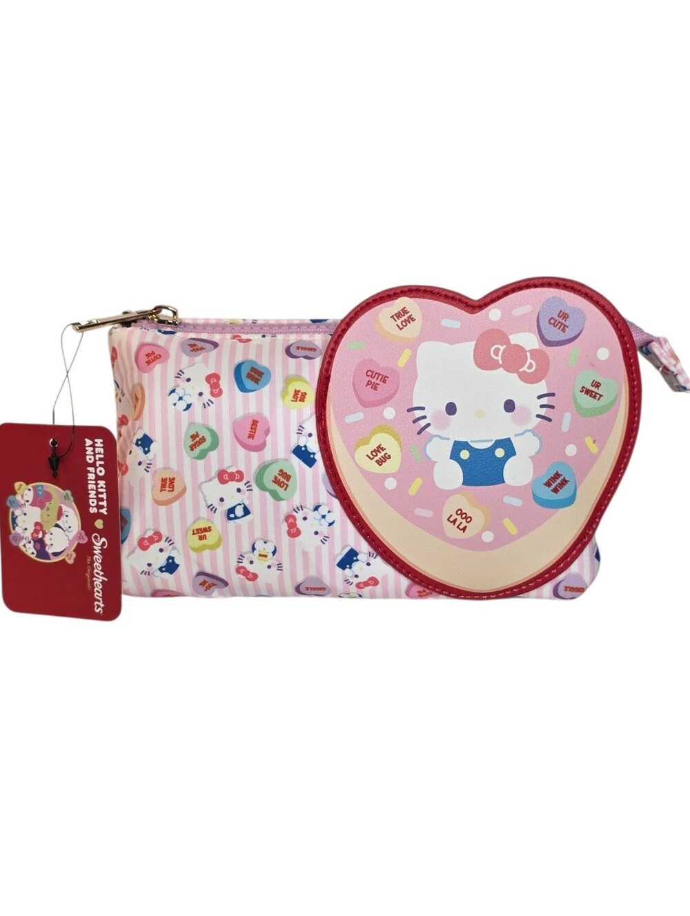 Sanrio Hello Kitty × Sweethearts By Bioworld Limited Edition Cosmetic Bag Pouch